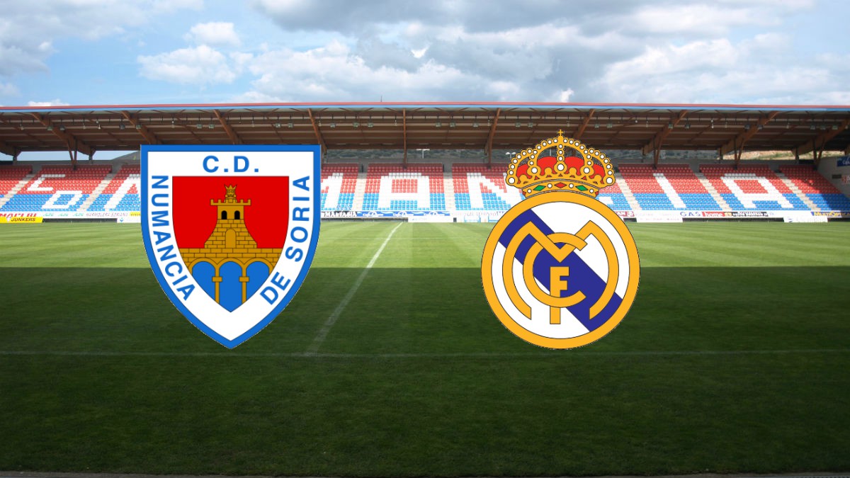 Numancia vs Real Madrid: horario y canal de televisión