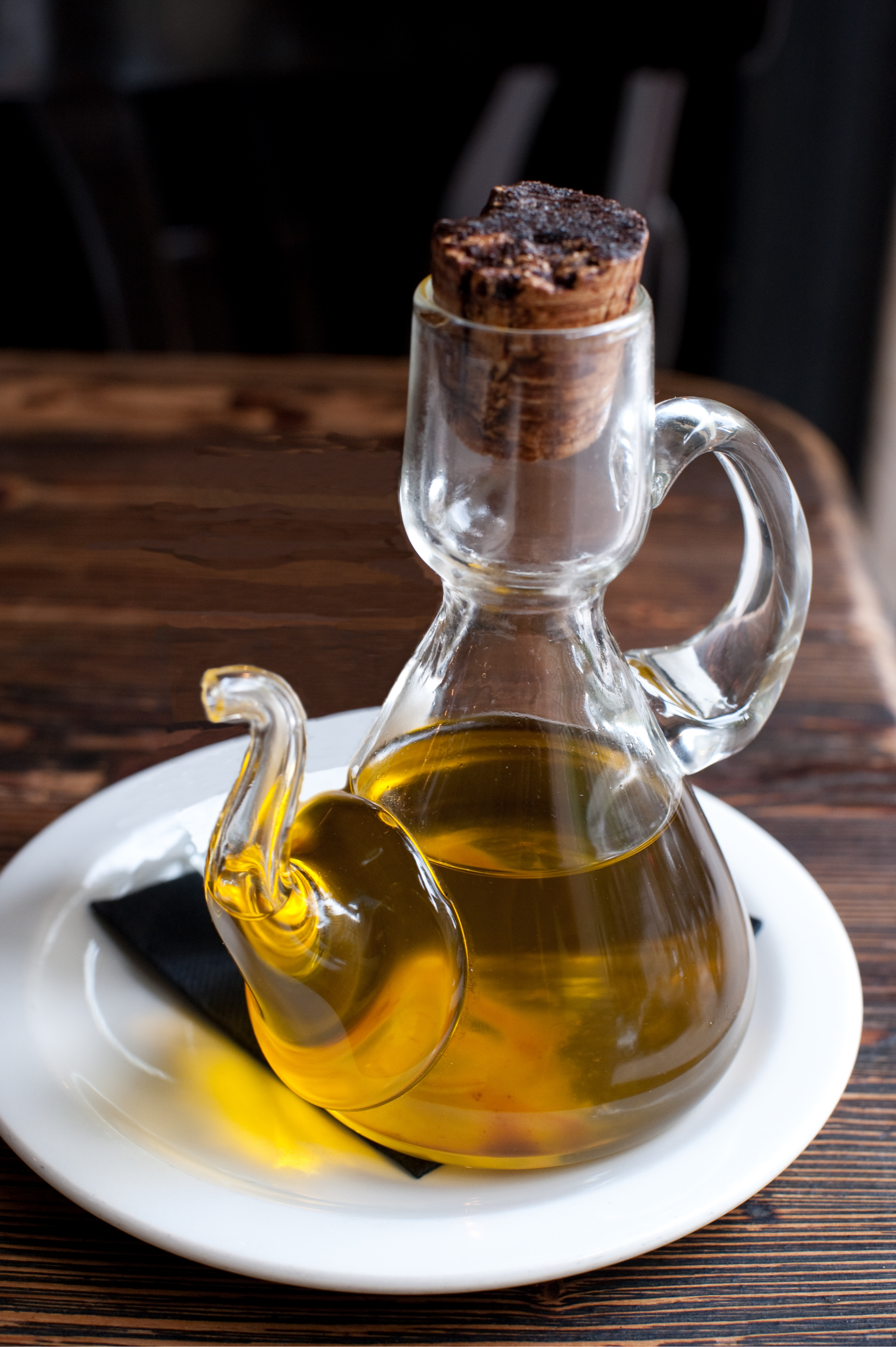 Risotto negro: aceite de oliva