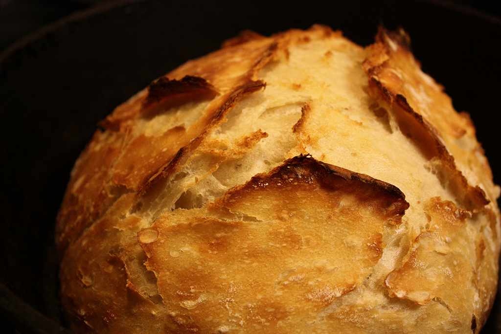 Pan casero con levadura seca