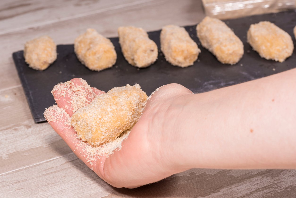 Croquetas de jamón sin harina