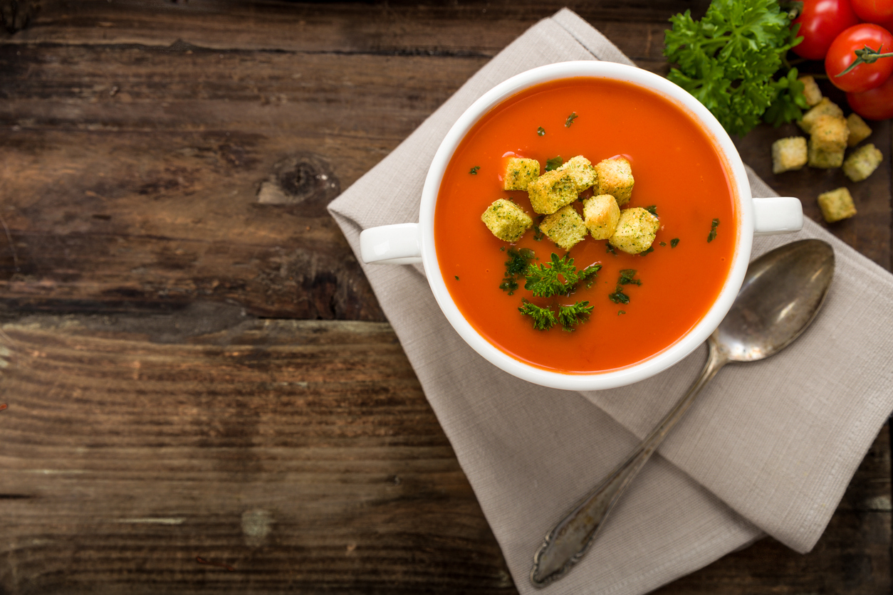Receta de Sopa de Tomate casera1254 x 836