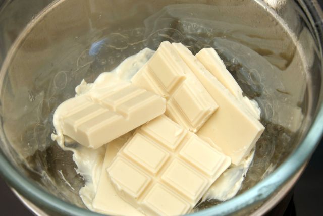 Crema de chocolate blanco
