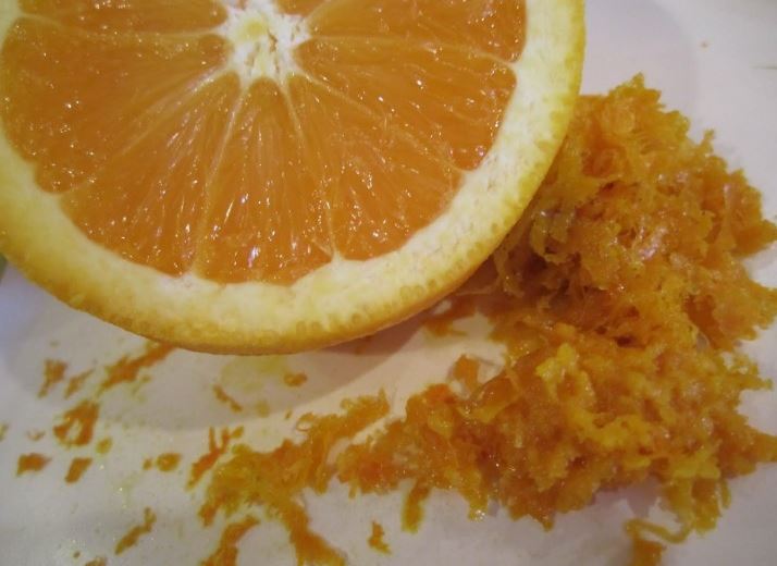 Flan de naranja