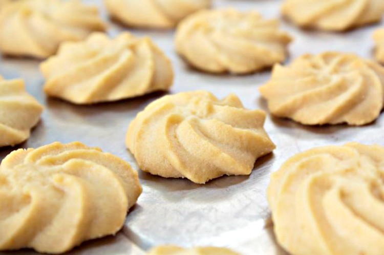 Receta de galletas de mantequilla estilo NUMAR