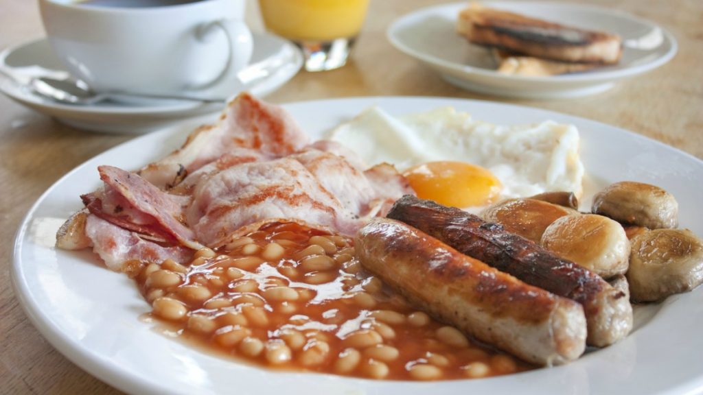 desayuno inglés