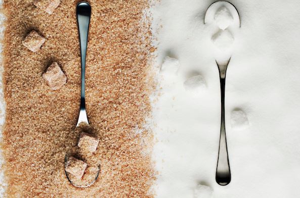 Diferencia entre usar azúcar blanco o moreno en las galletas