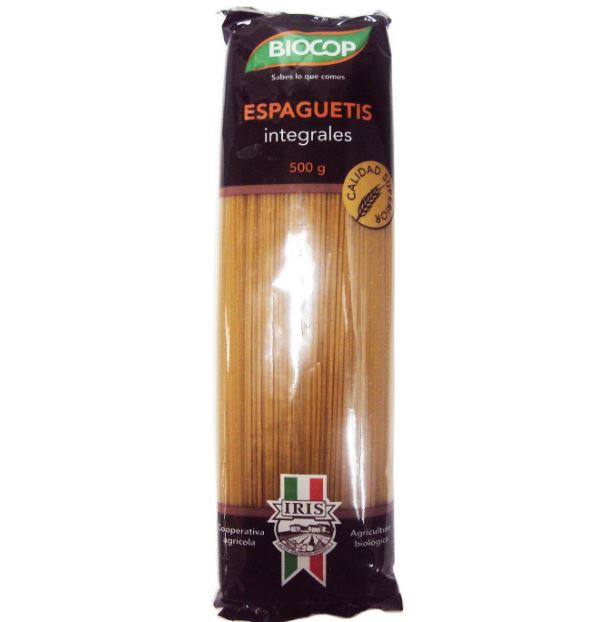 Espaguetis integrales con brócoli