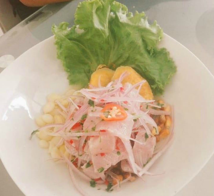 ceviche de corvina 