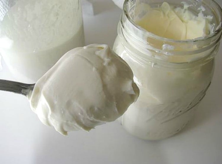 Crema agria -Gratinado de calabacín casero