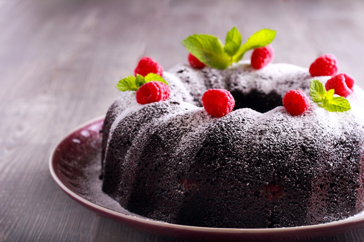 Receta de Receta de Bundt cake de chocolate fácil al estilo casero