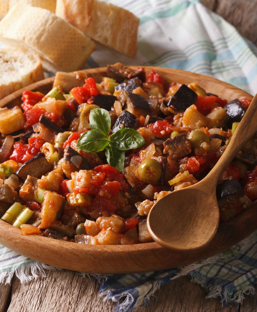 Receta de caponata siciliana un estofado de verduras delicioso