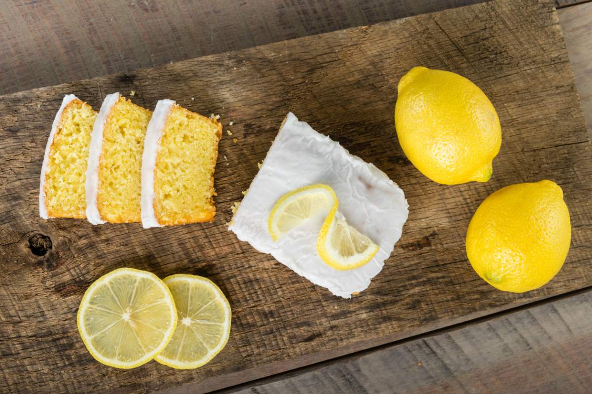 Cake de limón fácil