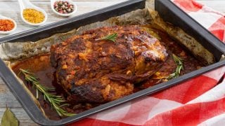 Paleta de cerdo al horno