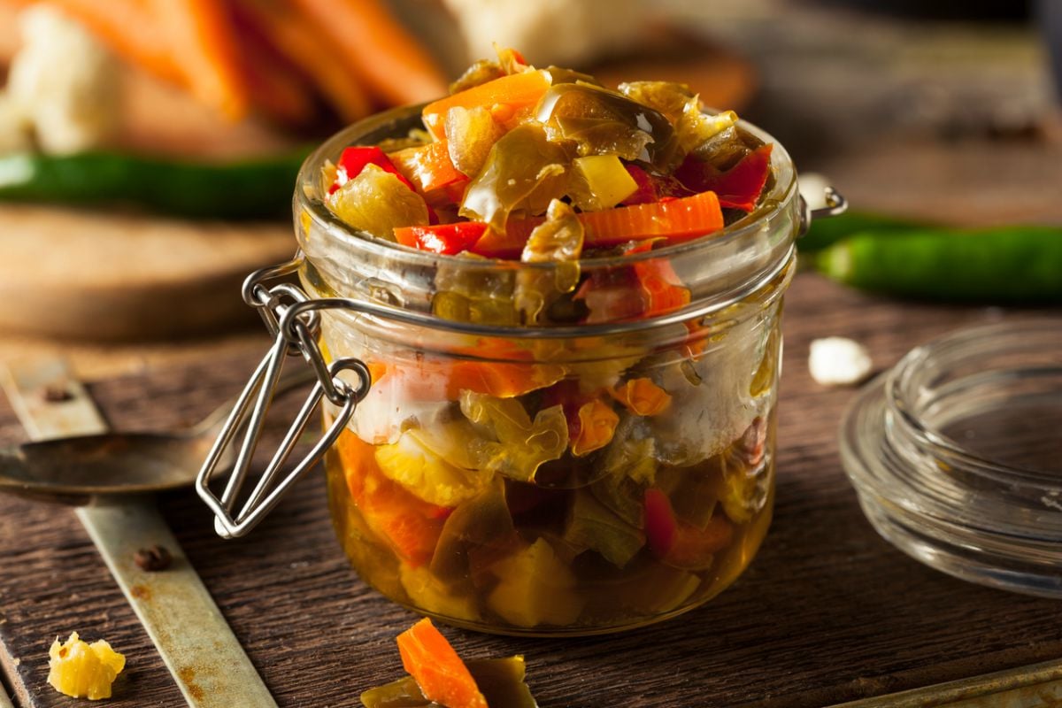 Receta de verduras en escabeche