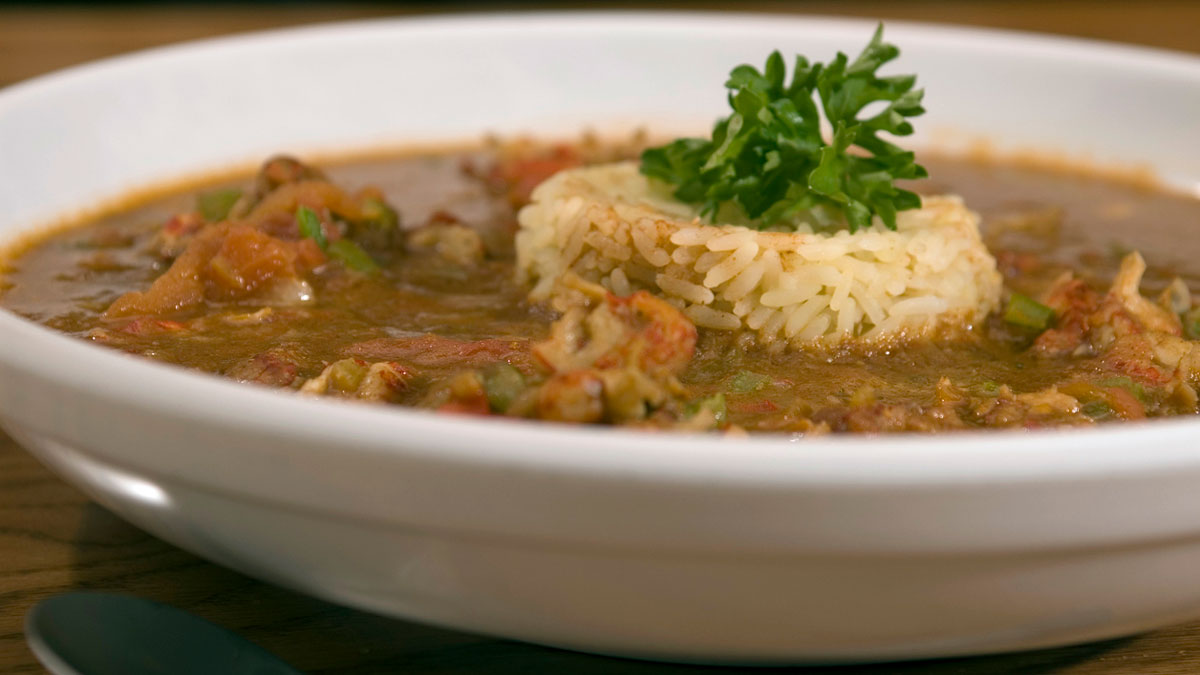 Receta de Jamabalaya criollo o Jambalaya rojo de Nueva Orleans