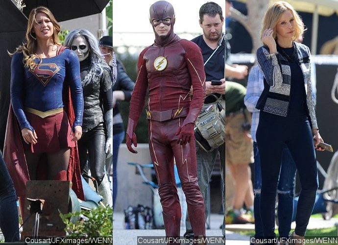 Nuevas imágenes del crossover ‘The Flash’ – ‘Supergirl’