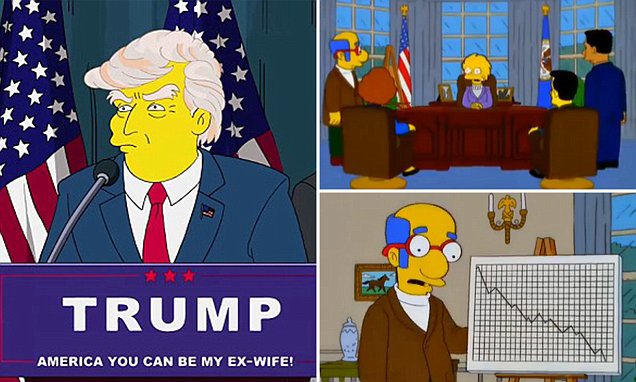 ‘Los Simpson’ predijeron la llegada de Donald Trump