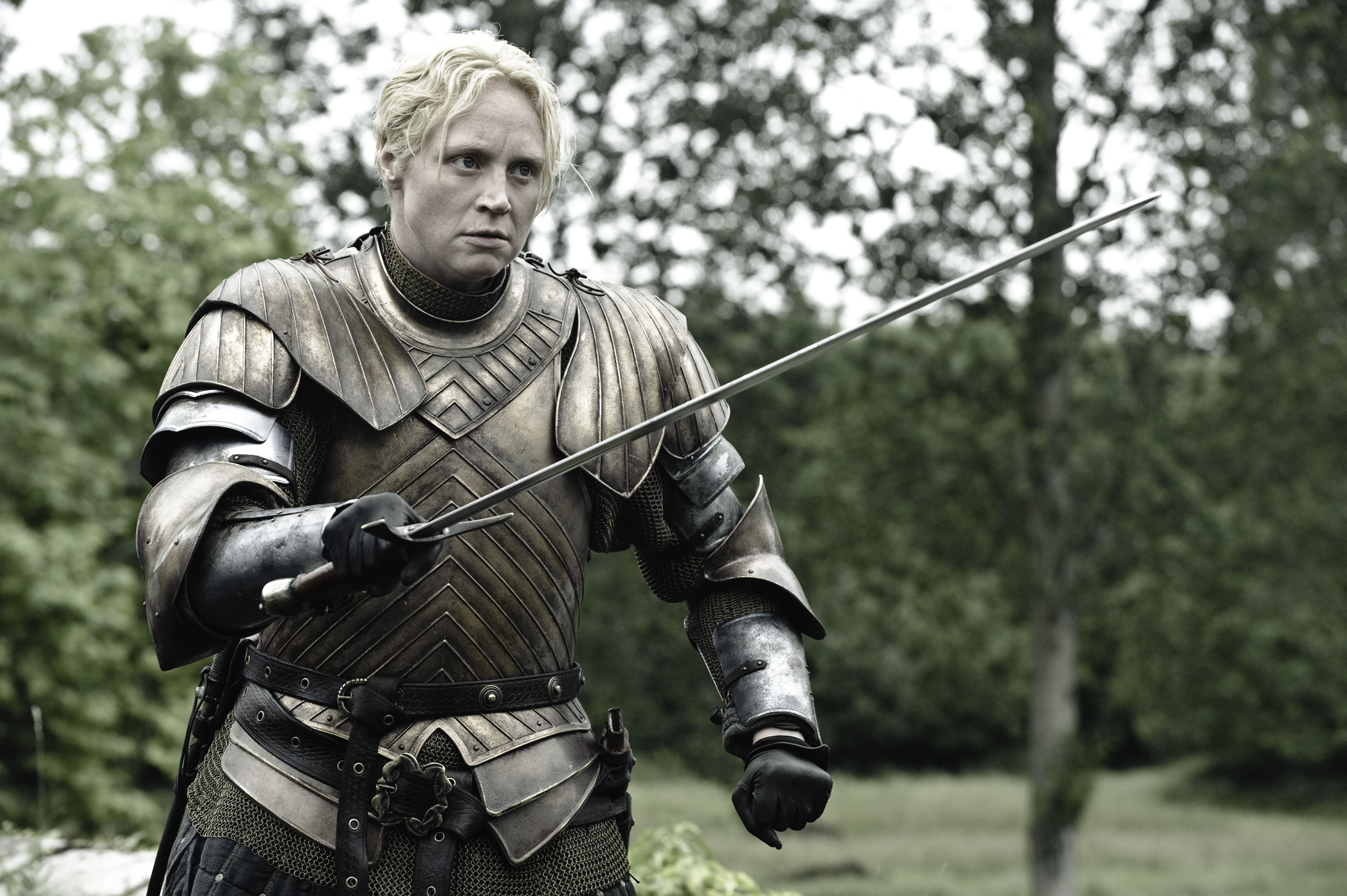 'Juego de Tronos': Brienne "explotará" en la sexta temporada