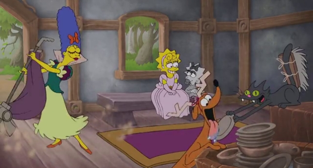 ‘Los Simpson’ imitan a Disney en su introducción