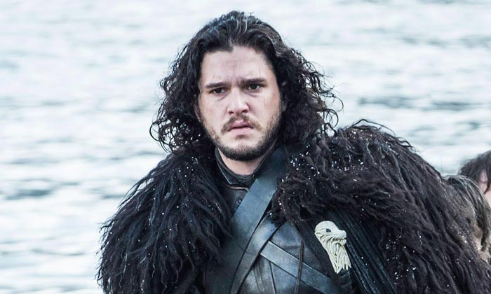 La nueva apariencia Kit Harrington de Juego de Tronos