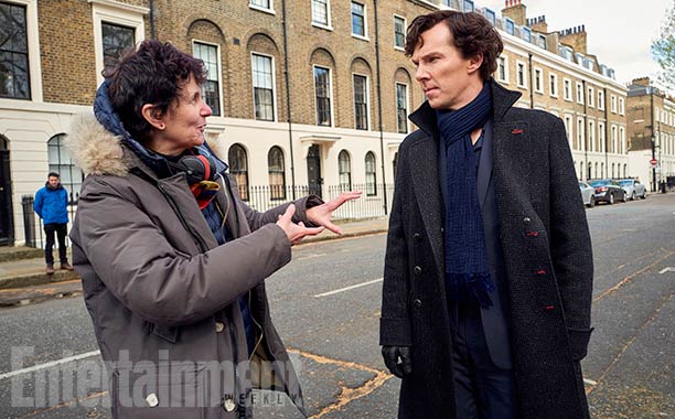 Sherlock: nueva foto de Cumberbatch en el rodaje