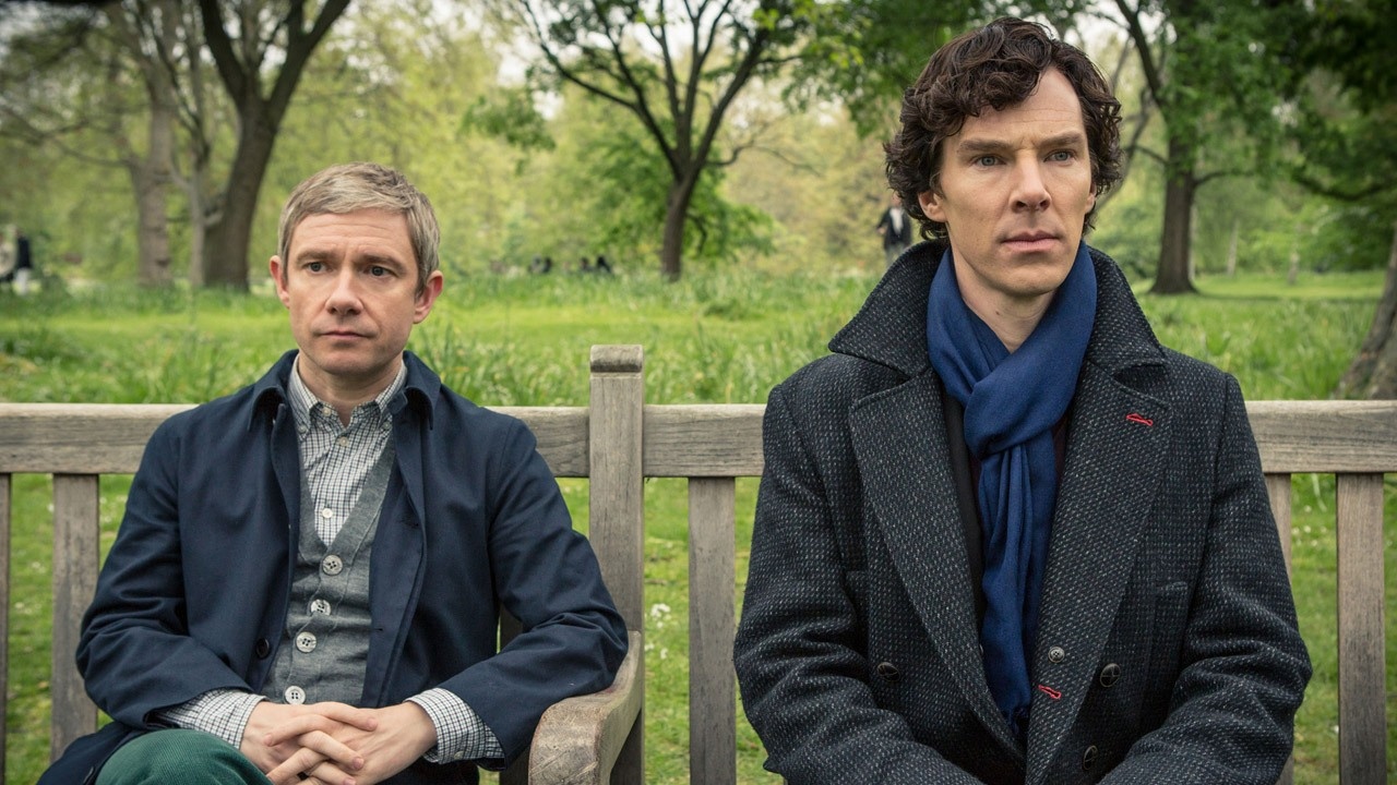 Sherlock: nueva foto de Cumberbatch en el rodaje