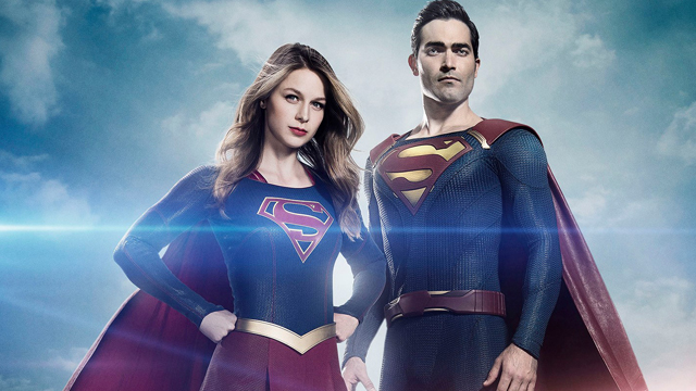 Supergirl: ya podemos ver a Supergirl y a Superman volando juntos