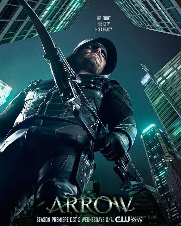 Arrow: ya tenemos el póster de la quinta temporada de la serie