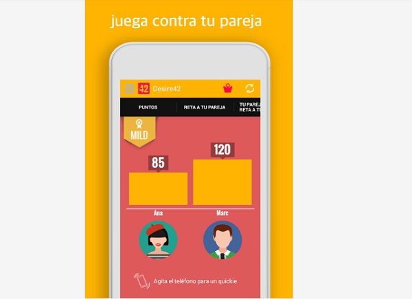 Aplicación para retos en parejas - próximamente en iOS #pareja