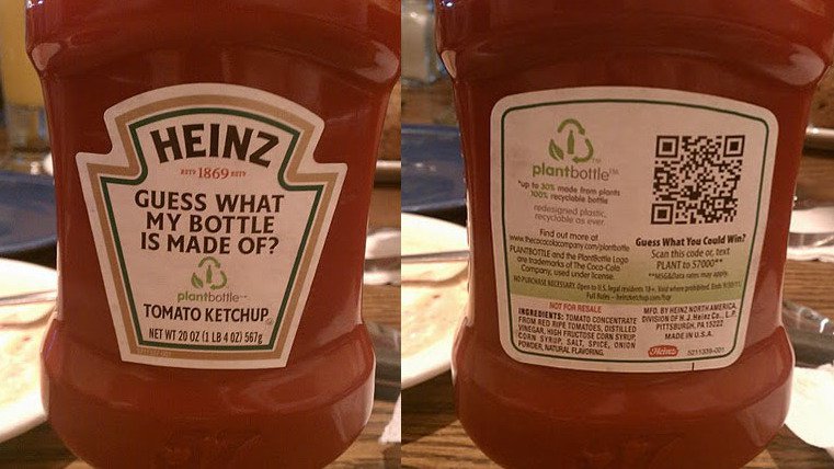 Una botella de ketchup crea polémica en las redes sociales por su faceta porno