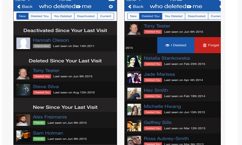 Who Deleted Me on Facebook?, la app que te ayuda a saber quién te borró de Facebook