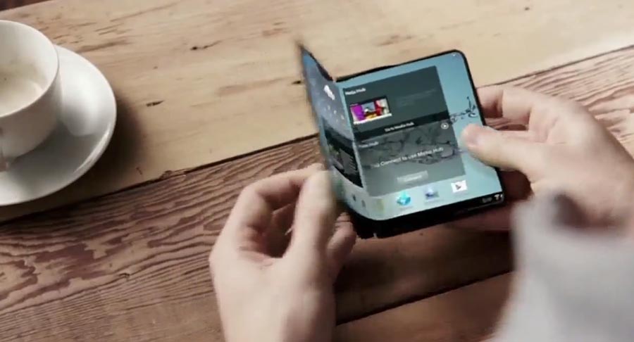 Samsung podría presentar un smartphone con pantalla plegable a primeros de 2016
