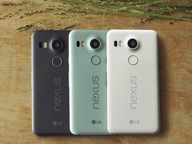 nexus 5x acabados