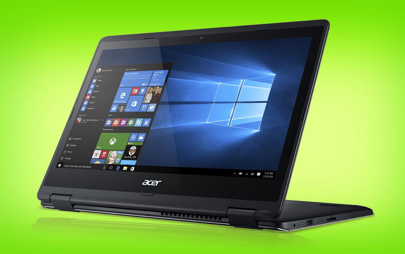Acer presenta su propuesta de híbridos con Windows 10