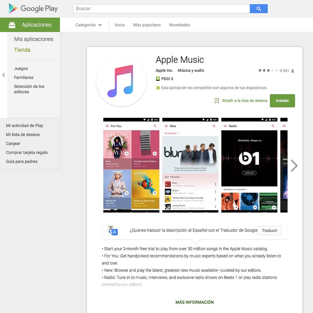Apple Music Android 2