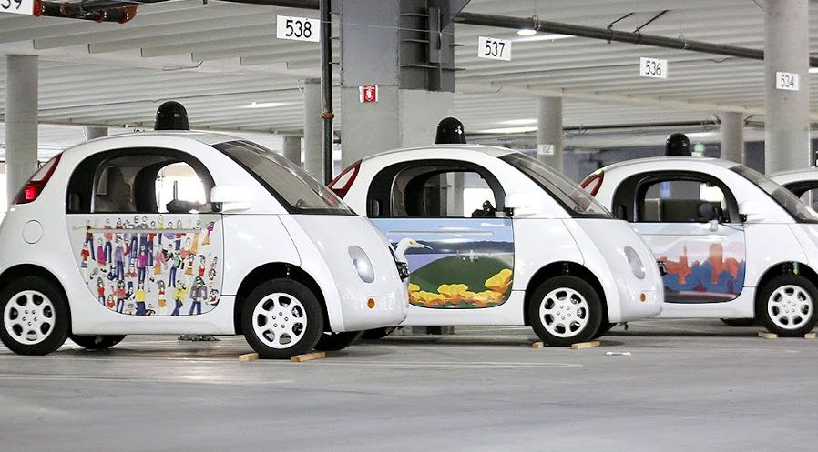 Coches auto conducidos Google