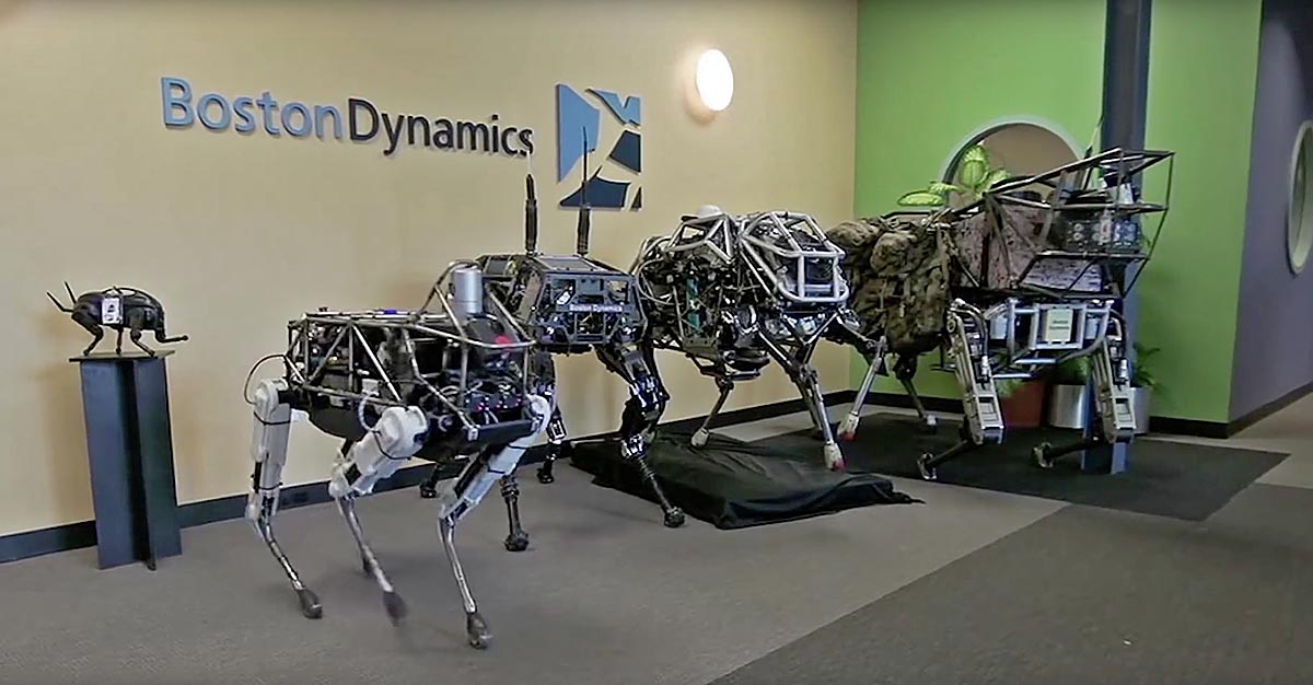 Robot Boston Dynamics 3