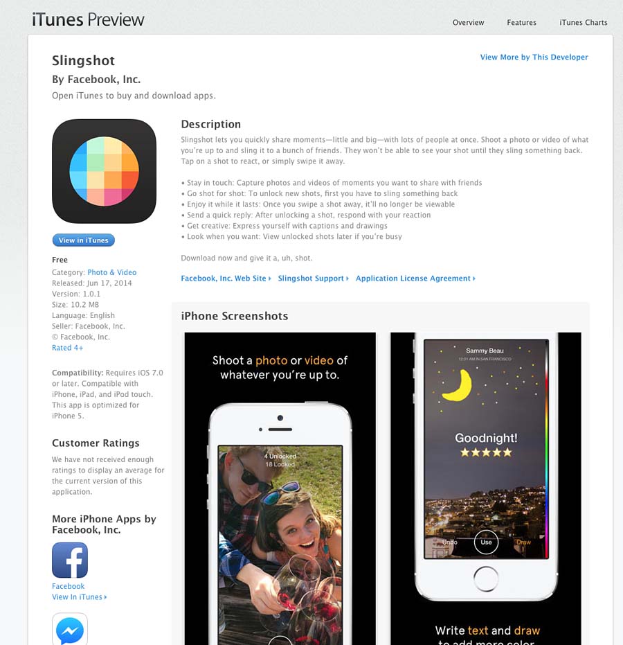 Slingshot App Store