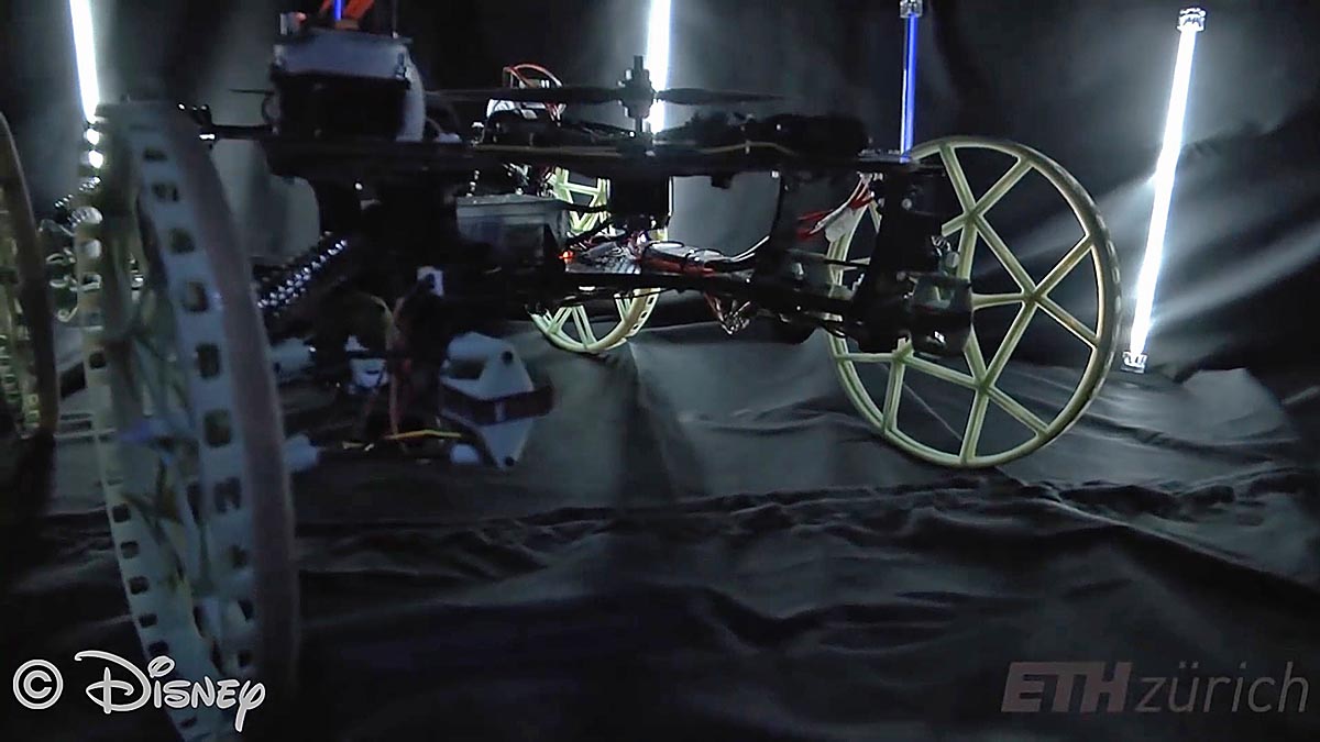 VertiGo, el robot de Disney que sube paredes
