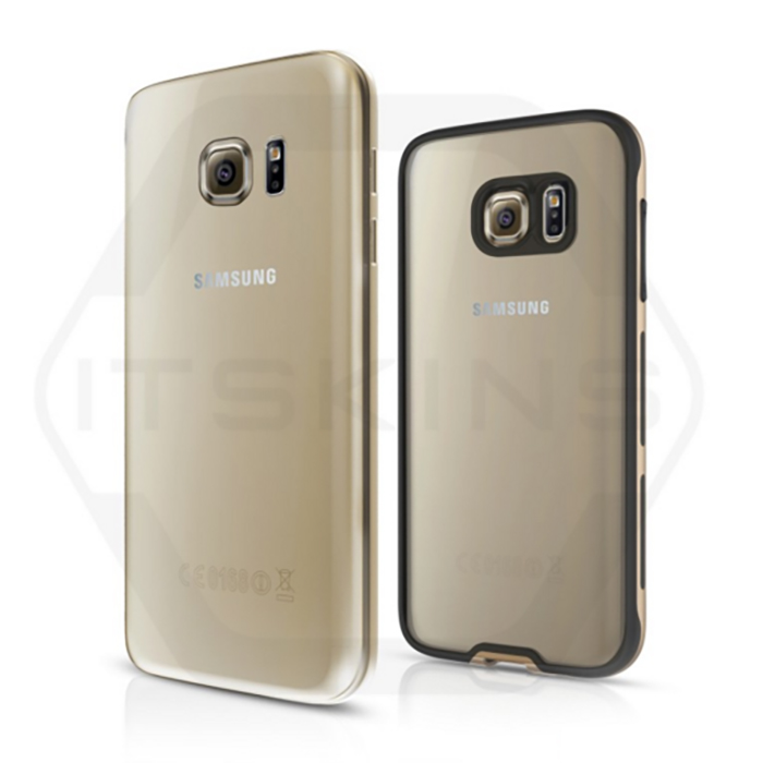 Samsung-Galaxy-S7-trasero-marco-negro-dorado