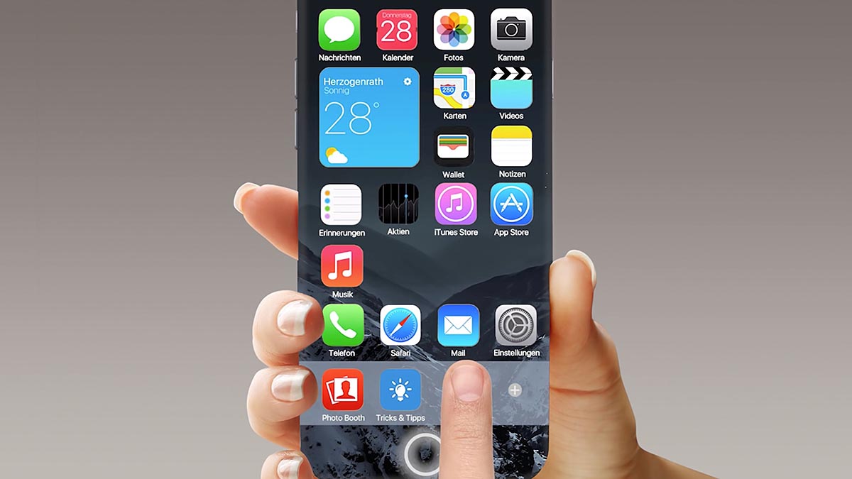 iPhone 7 concepto interfaz 2