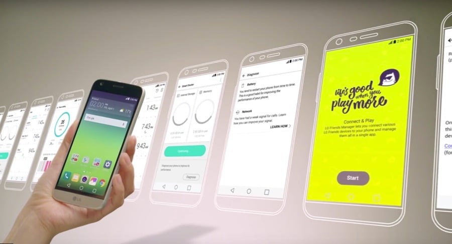 Así es la interfaz LG UX 5.0 del LG G5
