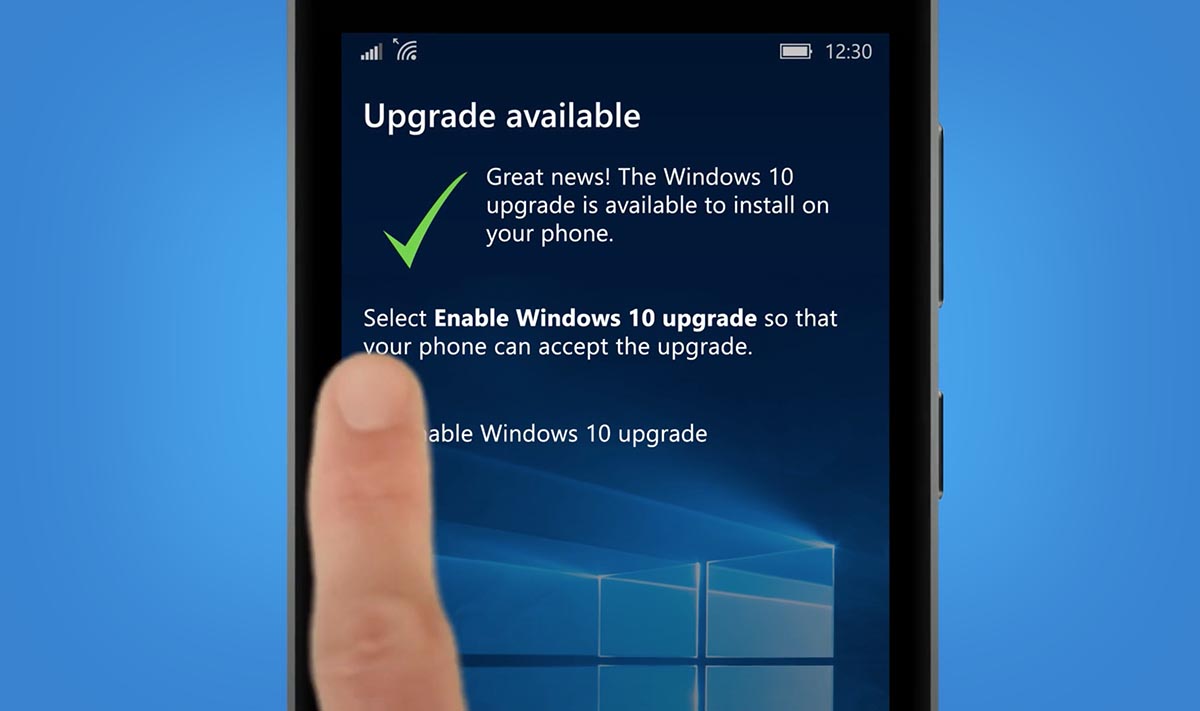 Cómo actualizar tu móvil a Windows 10