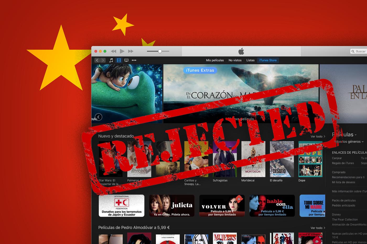 China prohibe apple Store