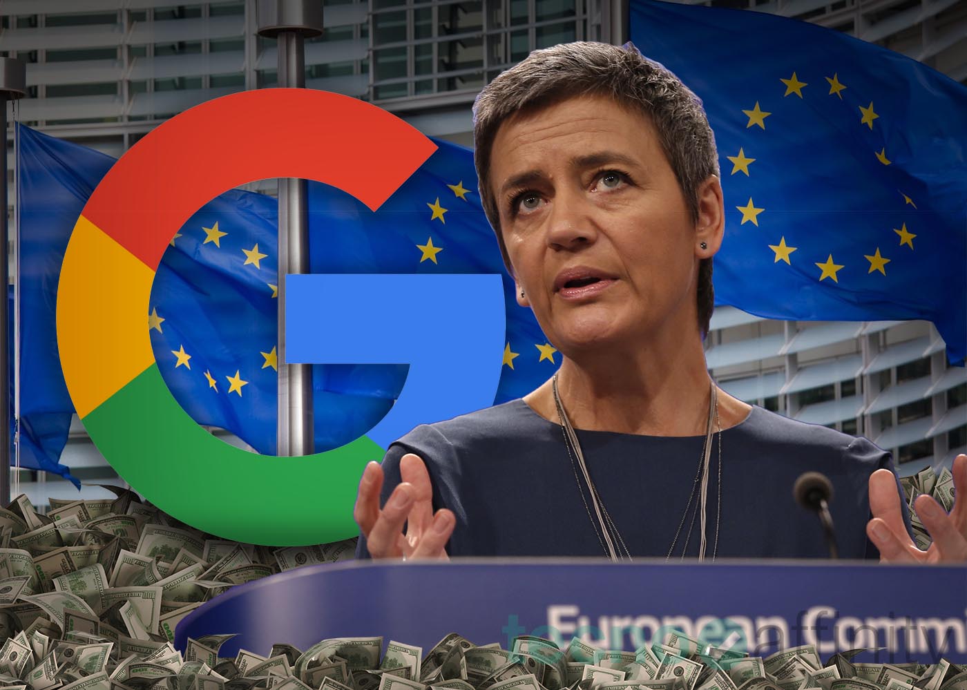 La Comisión Europea podría hacer pagar a Google una multa récord de 3.300 millones de euros