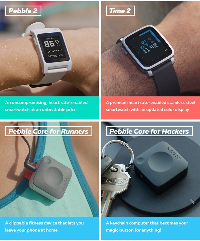 Pebble contraataca al Apple Watch con dos nuevos relojes y un “wearable” 3G para deporte