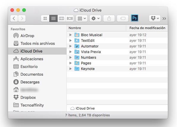 iCloud Drive Mac