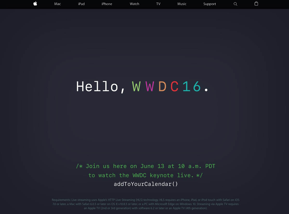 Cómo ver la keynote de Apple hoy en la WWDC