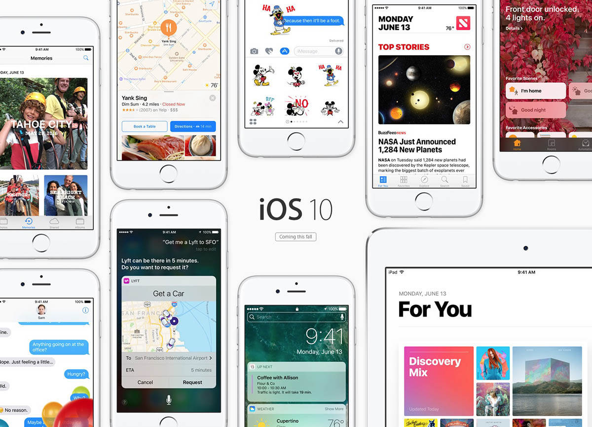 iOS 10 Apertura