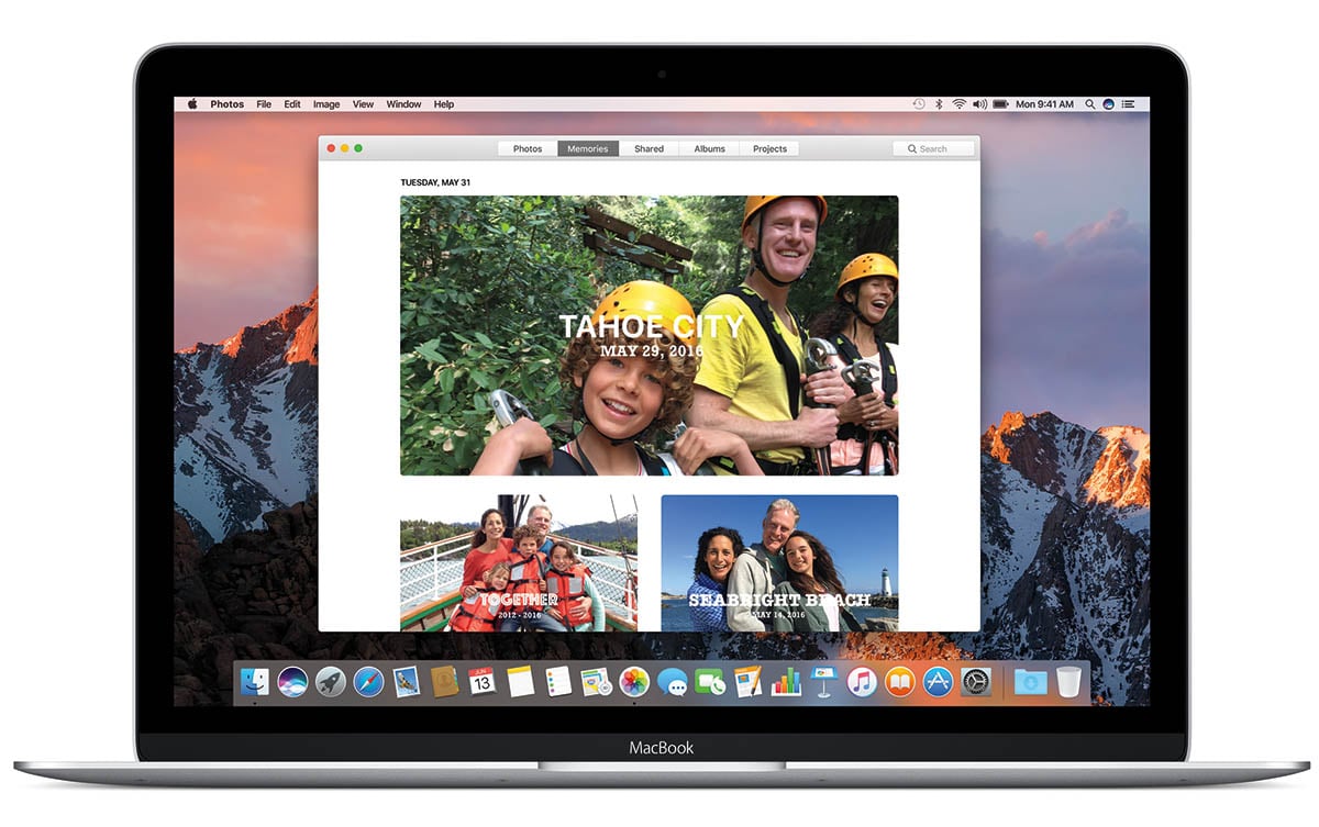 macOS Sierra fotos